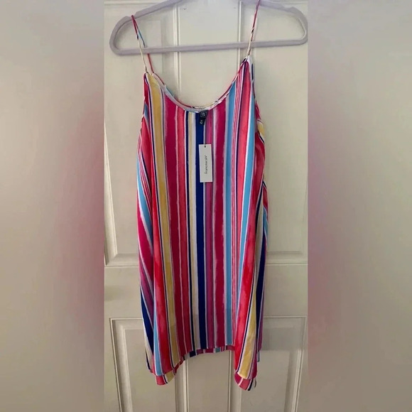 NWT Francescas Sleeveless dress Multicolor sz M - Picture 2 of 6